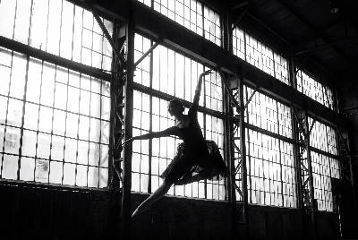 Danseur en lumière