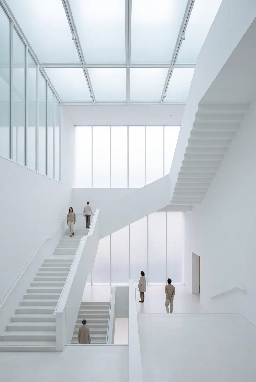 Musée blanc, mise en situation illustrative