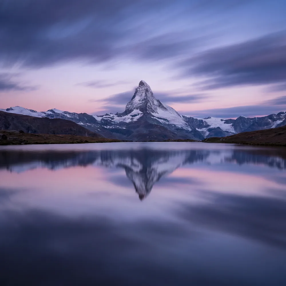 Montagne miroir, mise en situation illustrative