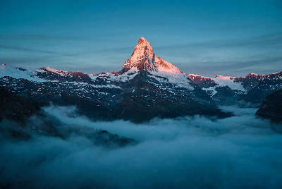 Pic à l'aube