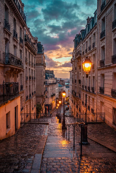Montmartre à l'aube