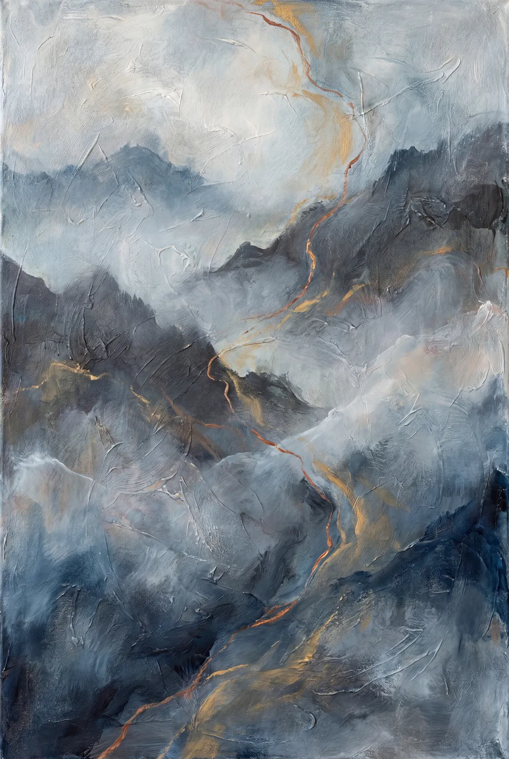 Brume de montagne, mise en situation illustrative