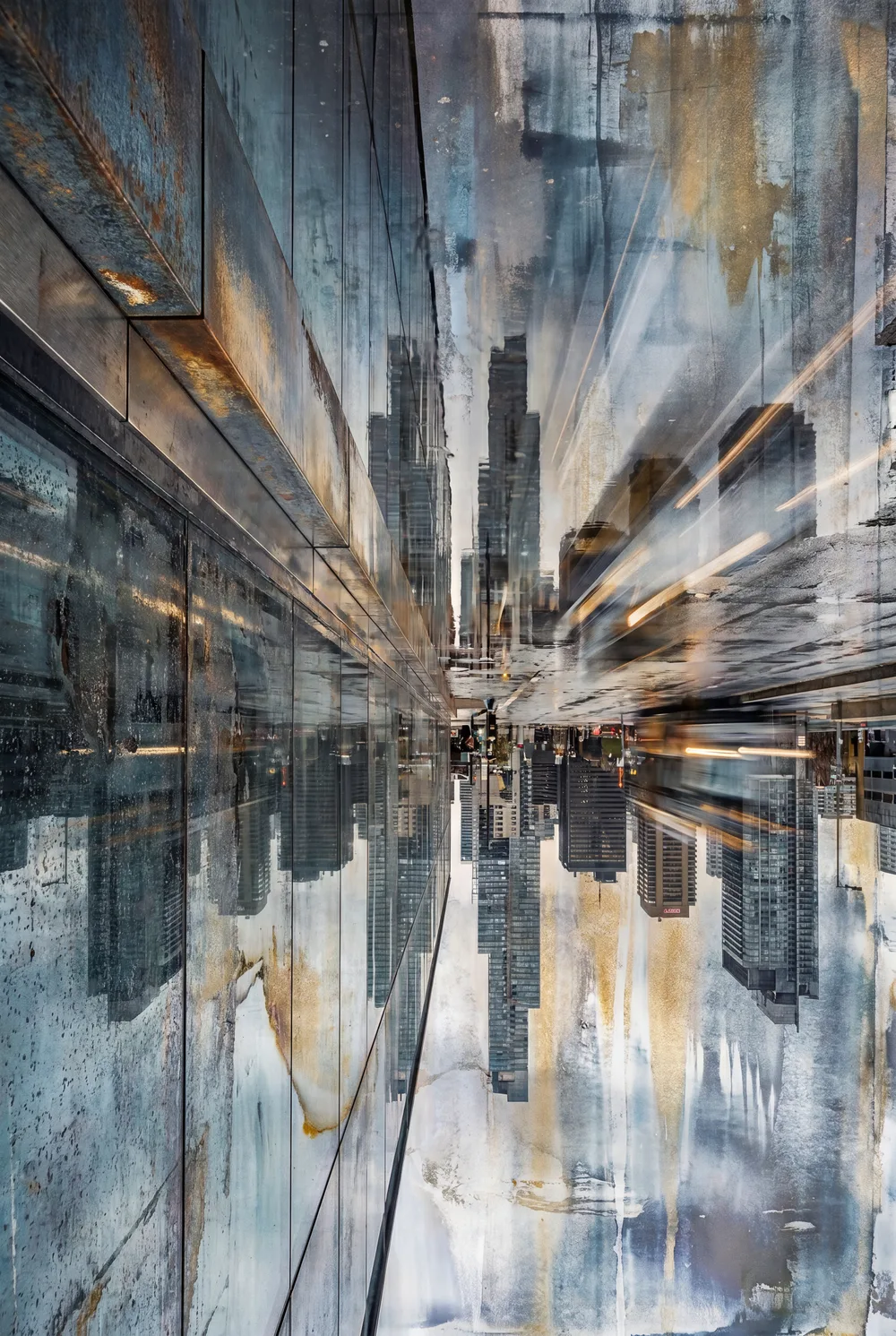 Reflet urbain, mise en situation illustrative