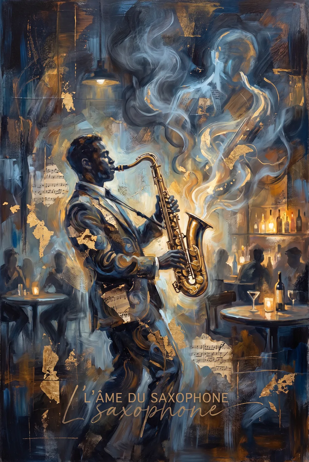 Jazz club, mise en situation illustrative