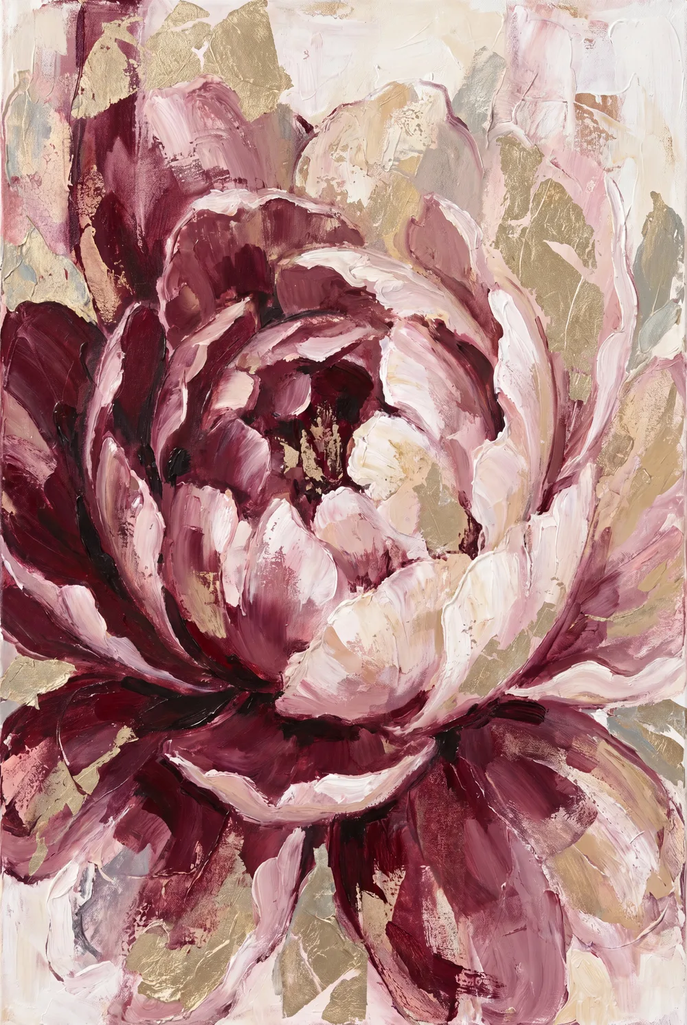 Pivoine géante, mise en situation illustrative