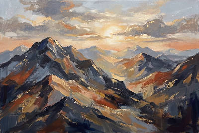 Panorama alpin