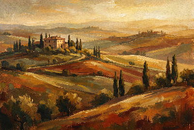 Toscane dorée
