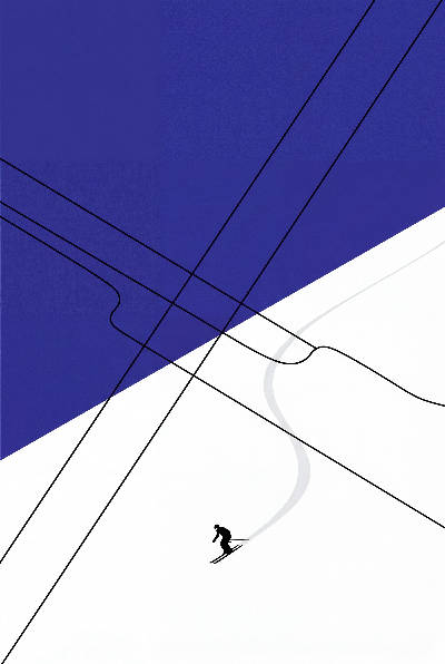 Piste alpine