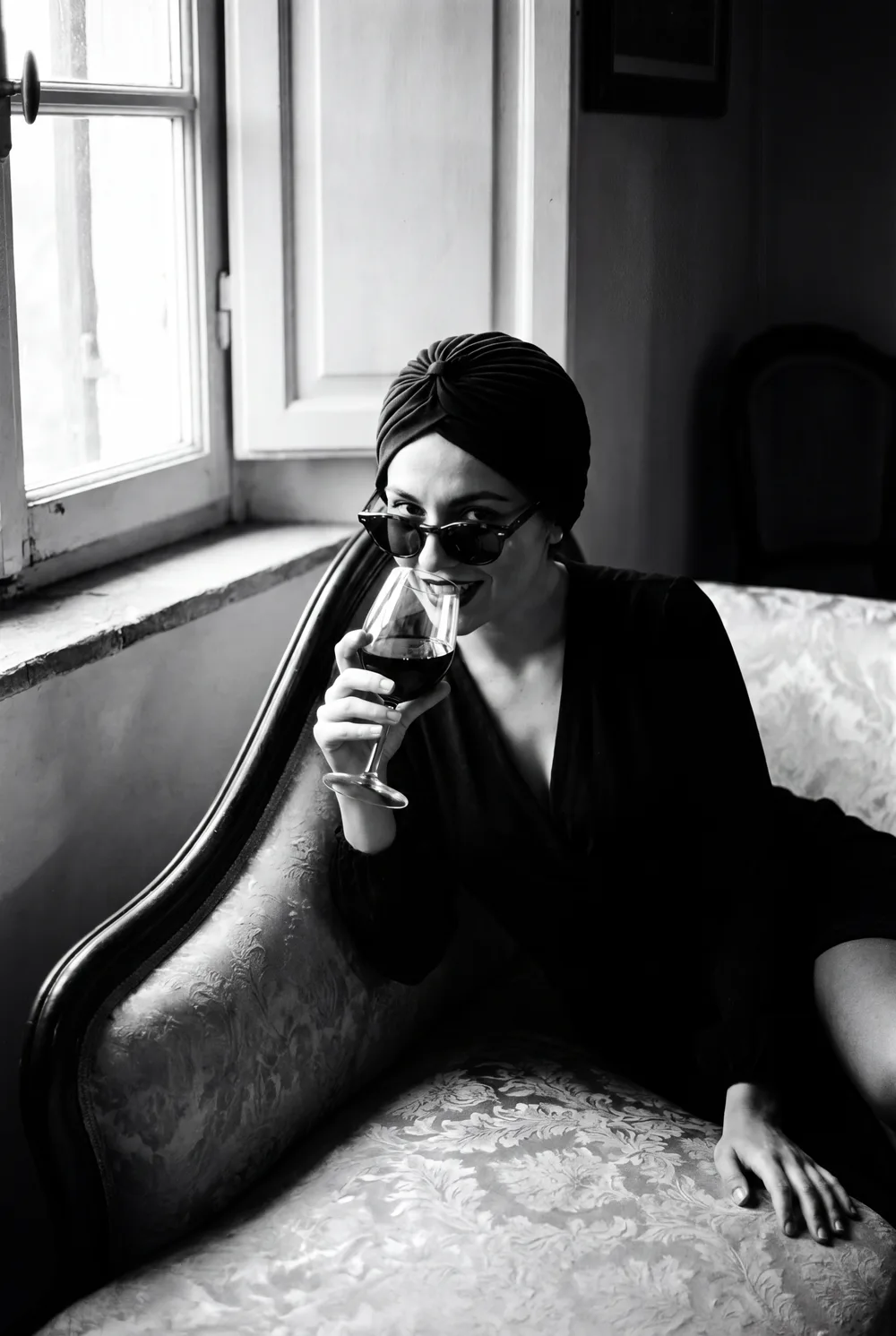 Femme au turban, mise en situation illustrative