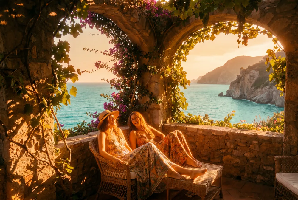Terrasse Riviera, mise en situation illustrative