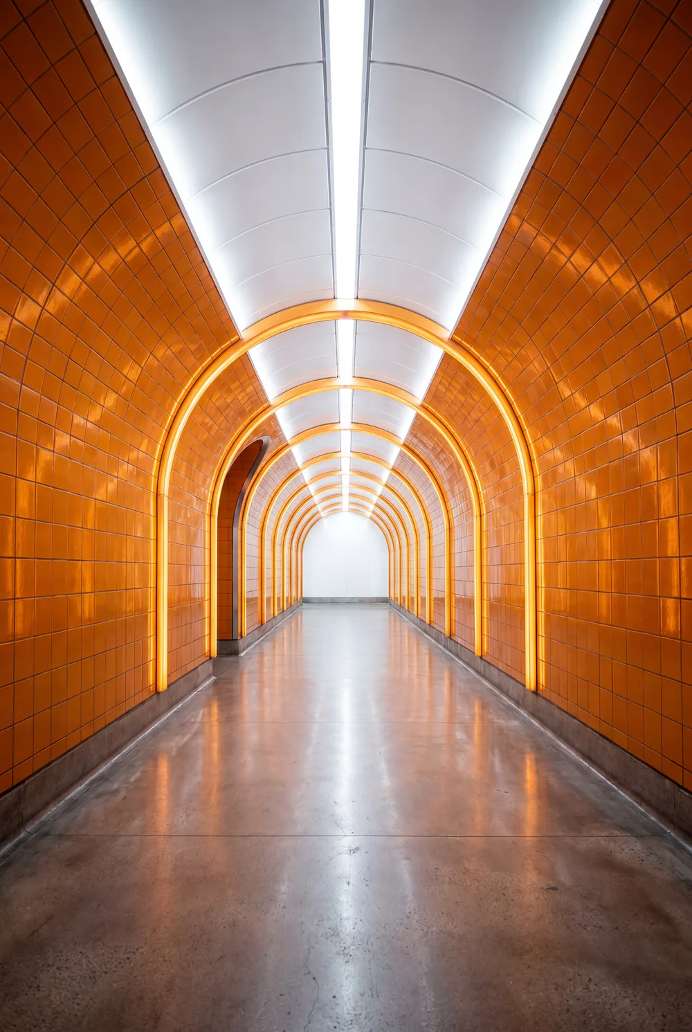 Couloir orange, mise en situation illustrative