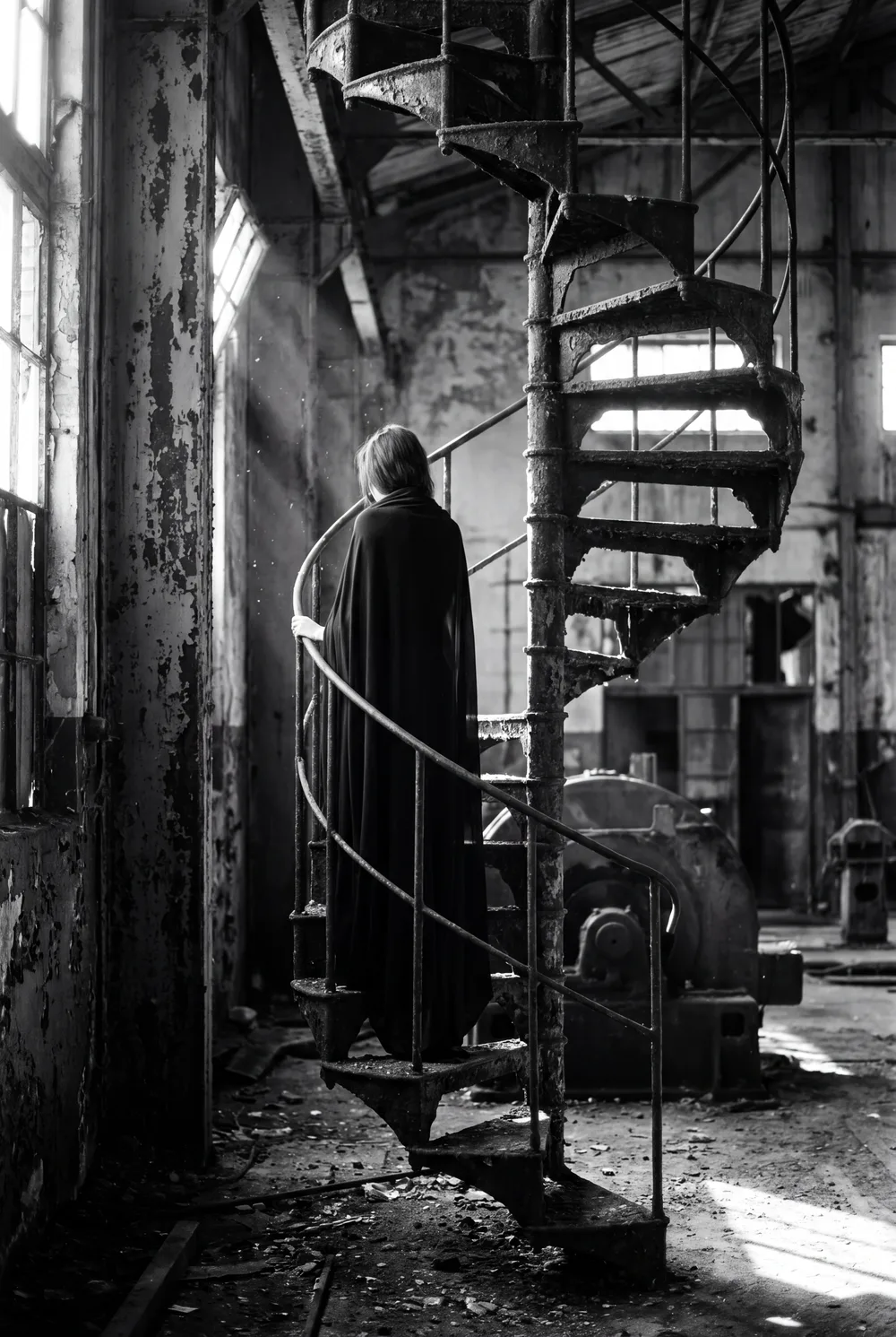 Nu urbex, mise en situation illustrative