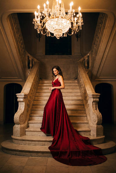 Robe rouge