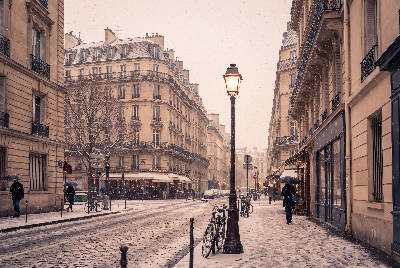 Paris sous la neige